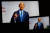 버락 오바마 전 미국 대통령이 지난 8월 20일 미국 민주당 전당대회에서 조 바이든 민주당 후보를 지지하는 영상 메시지를 공개했다. [신화=연합뉴스]