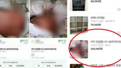"욕 나온다" 공분…'36주 아이 20만원' 판매글 산모 찾았다