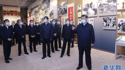 시진핑, 中지도부 총출동한 자리서 “항미원조 전쟁 승리는 정의의 승리”