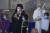동방정교회 수장인 바르톨로메오스 1세 콘스탄티노플 총대주교 겸 세계총대주교(왼쪽)와 프란치스코 교황이 기도회에 참석했다. UPI=연합뉴스