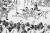 1906년 『보통학교 학도용 국어교본』 권4에 소개된 운동회 경기 모습. [사진 국가기록원]