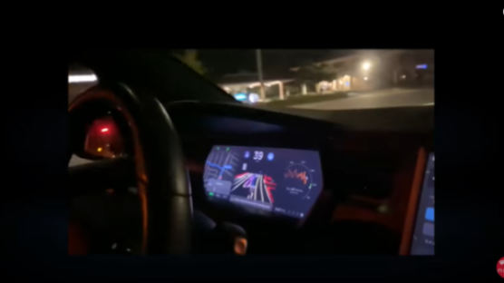 [영상] "운전자 할일 없다"···소름 돋는 테슬라 완전자율주행