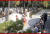 김정은 북한 국무위원회 위원장 등 수뇌부가 지난 21일 평남 회천의 마오쩌둥의 장남 마오안잉 묘를 참배하고 있다. [조선중앙통신]