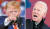미 대선을 11일 앞둔 주말, 도널드 트럼프 대통령(왼쪽)과 조 바이든 민주당 대선 후보가 바쁜 유세 일정에 나섰다. [EPA·AFP=연합뉴스]