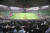 지난 7월 관중 5000명을 상한으로 두고 도쿄돔에서 열린 일본 프로야구 경기. [교도통신=연합뉴스]