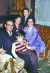 이병철 회장의 62세 생일을 맞은 1972년 장충동 자택에서 찍은 가족 사진. 왼쪽 둘째부터 시계방향으로 5녀인 이명희 신세계 회장, 이건희 회장, 장녀인 이인희 한솔 고문, 당시 다섯 살이던 이재용 부회장. [중앙포토]
