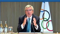 IOC에 조기 걸게 한 바흐 위원장 "개혁 외친 이건희 그립다"