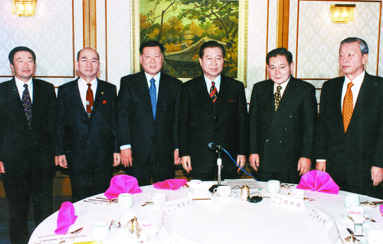 1998년 4대 그룹 총수