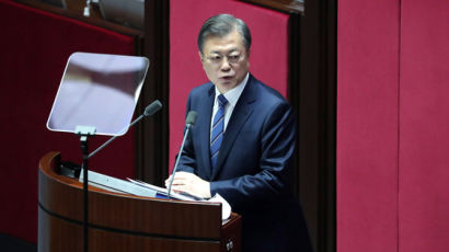 '민주당 2중대'거부하는 정의당, 대통령 시정연설 날선 비판