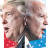 미국 공화당의 도널드 트럼프 대통령(왼쪽)과 민주당의 조 바이든 후보는 10월 22일 2차 TV 토론에서 중국과 북한 정책을 놓고 상반된 입장을 보였다. AP ·AFP=연합뉴스 