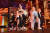 지난해 미국 빌보드 시상식에서 앤더슨벨 러너 스니커즈를 신고 공연하는 BTS 정국(밑에서 왼쪽 두번째). 사진 앤더슨벨 