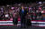 지난달 27일 도널드 트럼프 대통령이 네브래스카주 오마하에서 유세를 하고 있다. [AP=연합뉴스]