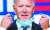 조 바이든 민주당 대선 후보가 4일(현지시간) 델라웨어주 윌밍턴에서 한 대국민 연설에 앞서 마스크를 벗고 환하게 웃고 있다. 그는 ’승리하고 있다는 게 분명해졌다“고 말했다. [로이터=연합뉴스]