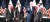2016년 열린 한미일 차관협의에서 조 바이든 미국 부통령(당시·오른쪽 둘째)이 임성남 외교부 차관(오른쪽 첫째)과 얘기하고 있다. [사진 주한 미 대사관]