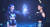 11일 공개한 유튜브 영상에서 에스파의 멤버 카리나가 자신의 아바타인 아이카리나와 손을 맞대고 있다. [유튜브 캡쳐]