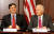 2014년 존 클레인(왼쪽)당시 에볼라 대응 조정관과 조 바이든 당시 부통령 [로이터=연합뉴스]