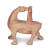 권진규, 말과 소년 기수, 테라코타, 36.5x32x35(h)cm, 1965 .1억 2000 만 원~ 3 억원. [사진 케이옥션]