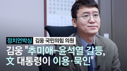 [정치언박싱]김웅 "추미애-윤석열 갈등, 文이 가장 이익···그래서 묵인"