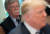 도널드 트럼프 미국 대통령(오른쪽)과 존 볼턴 전 백악관 국가안보보좌관. AFP=연합뉴스