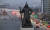 광화문 광장에 위치한 이순신 장군 동상의 모습. 김경빈 기자.