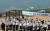 부산시의회 여야 시의원 40여 명이 지난 9월 28일 오전 부산 강서구 가덕도 대항전망대를 찾아 ‘가덕신공항 결정 촉구 결의대회’를 개최했다. 송봉근 기자
