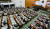 지난 17일 오전 서울시의회에서 제298회 정례회 제2차 본회의가 열리고 있다. 뉴스1.