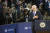 지난 2016년 조 바이든 당시 미국 부통령이 AIPAC 행사에 참석한 모습.[AP=연합뉴스]
