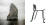 샬롯 페리앙의 사진과 가구. 오른쪽의 의자는 층층의 단면이 겹쳐진 바위 사진처럼 여러 개를 포개서 쌓을 수 있다. 