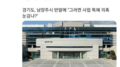 경기도·남양주시 ‘공공감사 격돌’ 그뒤엔 이재명·조광한 악연