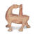 권진규, 말과 소년 기수, 테라코타, 36.5x32x35(h)cm, 1965 .1억 2000 만 원~ 3 억원.[사진 케이옥션]