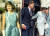 존 F.케네디의 취임식 등 중요한 날 '스카이 블루(하늘색)' 색의 드레스나 투피스를 즐겨 입던 영부인 재클린 케네디.