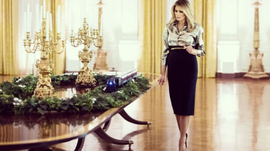 멜라니아의 마지막 백악관 크리스마스트리 장식, 주제는 '아름다운 미국'