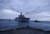 지난 5월 인도 해군의 군함이 몰디브 말레항을 출발하고 있다. [EPA=연합뉴스]