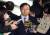 민간이 불법사찰 의혹으로 2012년 3월 검찰에 소환되던 이영호 전 청와대 고용노동비서관의 모습. [연합뉴스]