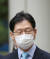 지난달 6일 항소심에서 실형을 받은 뒤 법원을 나서던 김경수 경남지사의 모습. [연합뉴스]