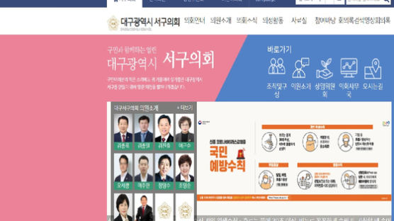 '기자들 신상' SNS 올린 대구 구의원 제명…의회 홈피서도 삭제