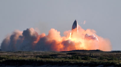 [사진] 스페이스X 로켓 착륙 중 폭발