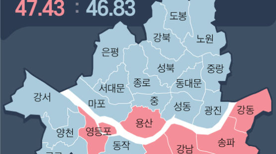 국민의힘 '우울한 서울지도'...강남에 갇힌 그들이 놓친 것