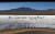모하비 사막의 태양광 바전 단지에 'Google' 로고를 만들어놓은 모습. REUTERS=연합뉴스