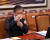 변창흠 국토교통부 장관 후보자. 23일 열린 인사청문회에서의 모습. 오종택 기자