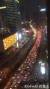 중국 후베이성 이창시의 주요 도로가 인기 가수 장사오한을 보러 가는 차량으로 꽉 막혀 있다. [중국 초천도시보망 캡처]