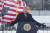 6일(현지시간) 백악관 앞에서 연설하는 도널드 트럼프 미국 대통령. [EPA=연합뉴스]