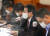 김용범 기획재정부 제1차관(사진 오른쪽 두 번째) 7일 오전 서울 중구 은행연합회관에서 열린 거시경제금융회의에서 발언하고 있다. 연합뉴스