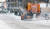 영하 20도의 북극 한파가 몰아친 지난 7일 서울 을지로 일대에서 제설 차량이 얼어붙은 빙판길을 정비하고 있다. 본 기사와는 관련 없음. 뉴스1