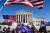지난해 12월 미국 연방대법원 앞에서 트럼프 지지자들이 시위를 벌이고 있다. 로이터=연합뉴스