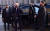 취임식에서 조 바이든을 경호하는 데이비드 조(왼쪽). 사진 CNN 영상캡처