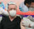 중국산 코로나19 백신을 접종하는 에르도안 터키 대통령. ⓒ연합뉴스