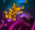 사진은 신종 코로나바이러스의 전자 현미경 촬영본. 신종 코로나바이러스(노란색)가 세포 표면(청색·분홍색)에 몰려 있다. 연합뉴스