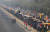 26일(현지시간) 인도 뉴델리에서 트랙터 시위를 하는 농민들. EPA=연합뉴스