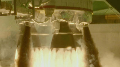  [영상]한국형발사체 누리호 75t 엔진 클러스터링, 첫 연소시험 성공 